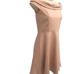 Lulu’s Season Of Fun Blush Pink Off Shoulder Short Dress Misses size S